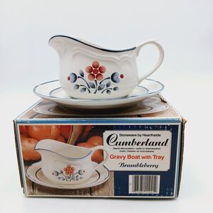 Vtg StoneWare by HearthSide Cumberland Gravy Boat